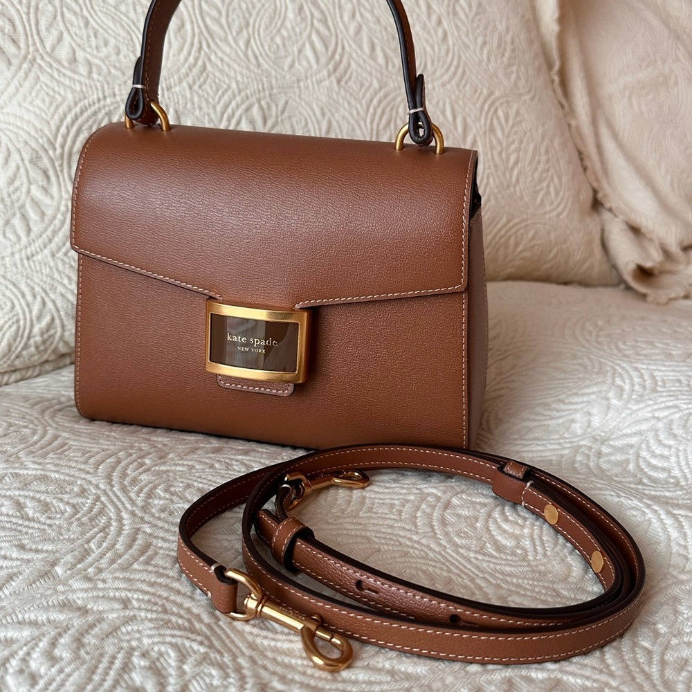 Kate Spade Katy Small Top Handle Bag - Allspice Cake leather - Picture 10 of 11